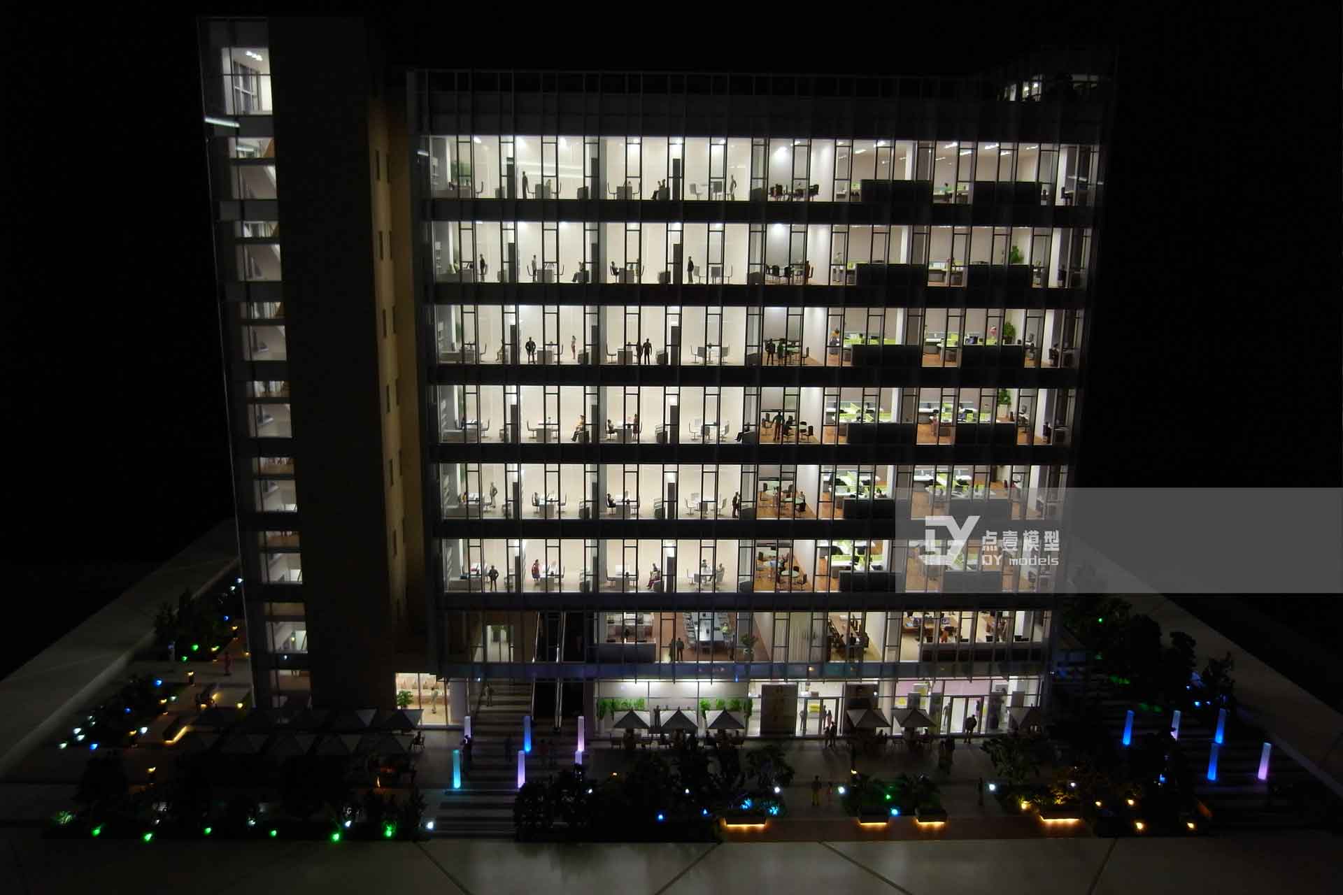 上海虹桥片区06号地块商办模型