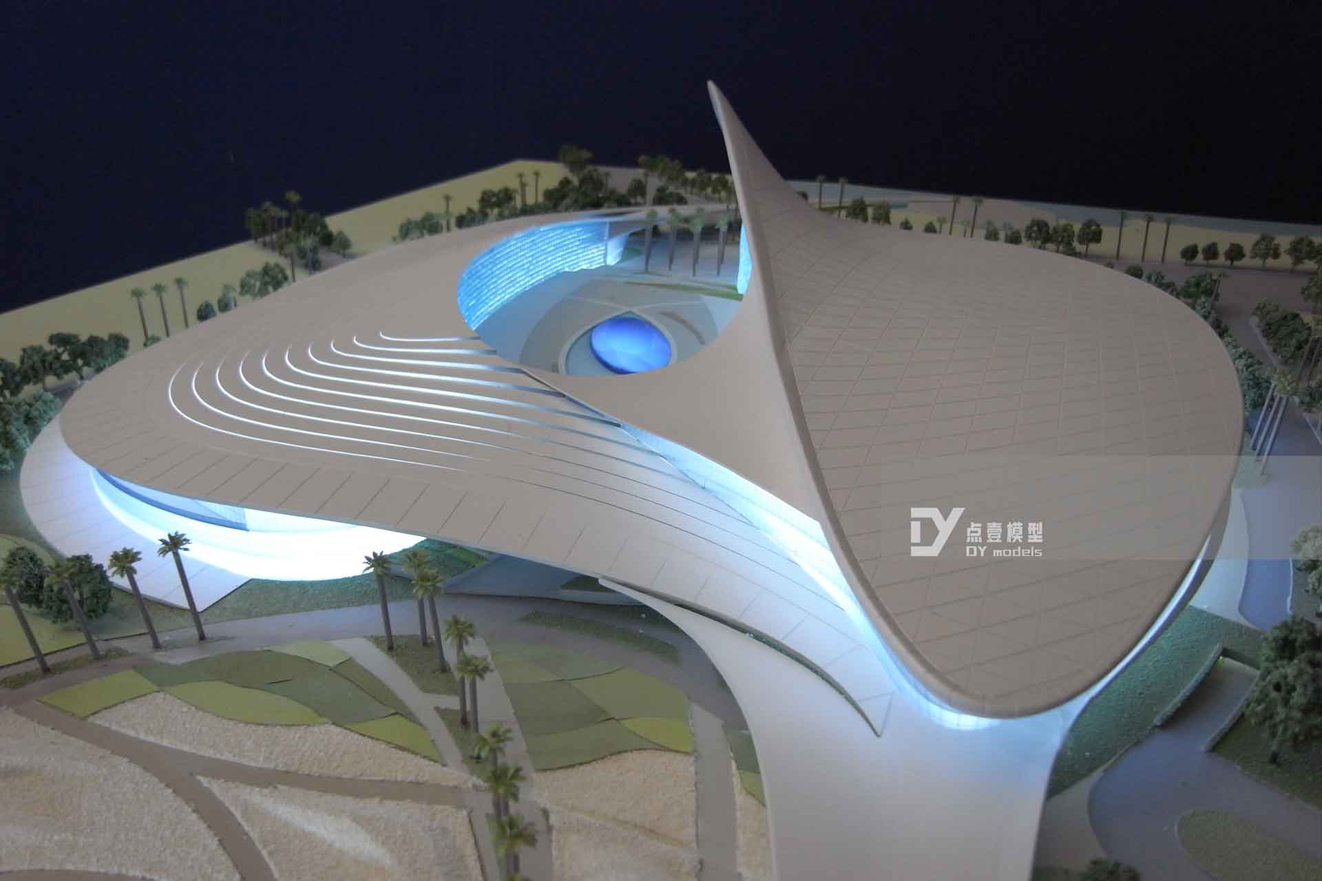 艺术中心设计模型
